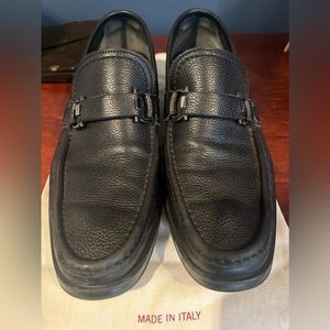 Ferragamo men’s dress shoe black size 9.5